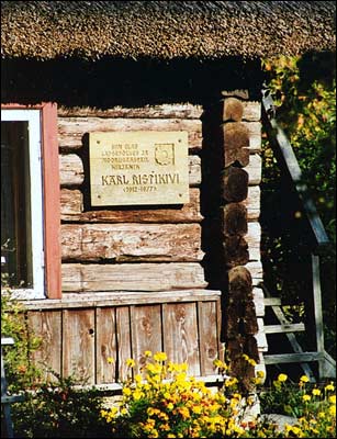 Mälestustahvel kirjanikule